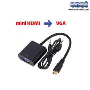 تبدیل MINI HDMI TO VGA پک ضعیف