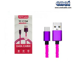 کابل شارژر و دیتا type-c تسکو مدل TC C154(مشکی)