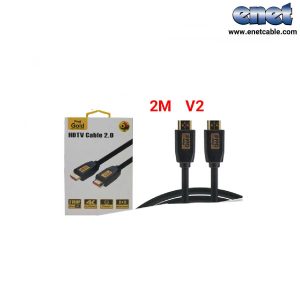 کابل HDMI ورژن ۲ P-net Gold متراژ ۲ متری