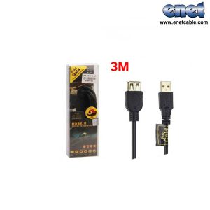 کابل افزایشUSB متراژ۳ PNET GOLD