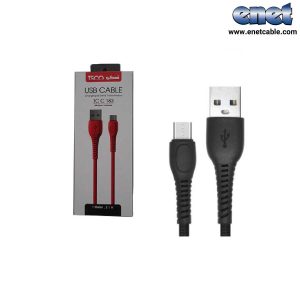 کابل شارژر و دیتا type-c تسکو مدل TC C183