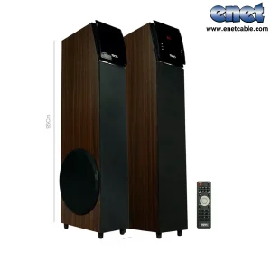 اسپیکر دو تکه قدی بلوتوثی  تسکو مدل TS-2040 + ریموت کنترل