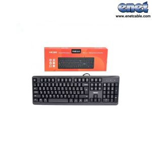 کیبورد سیم دار هترون مدل HK-280