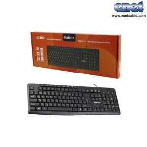 کیبورد سیم دار هترون مدل HK-202