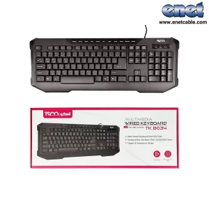 کیبورد باسیم تسکو مدل TK8034