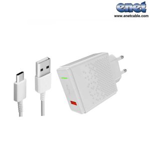 آداپتور شارژ + کابل Type-C تسکو TTC-64