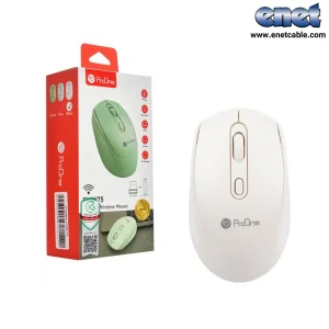 موس بیسیم PROONE-PMW75سفید