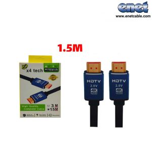 کابل HDMI ورژن۲ ۱٫۵ متری X4TECH