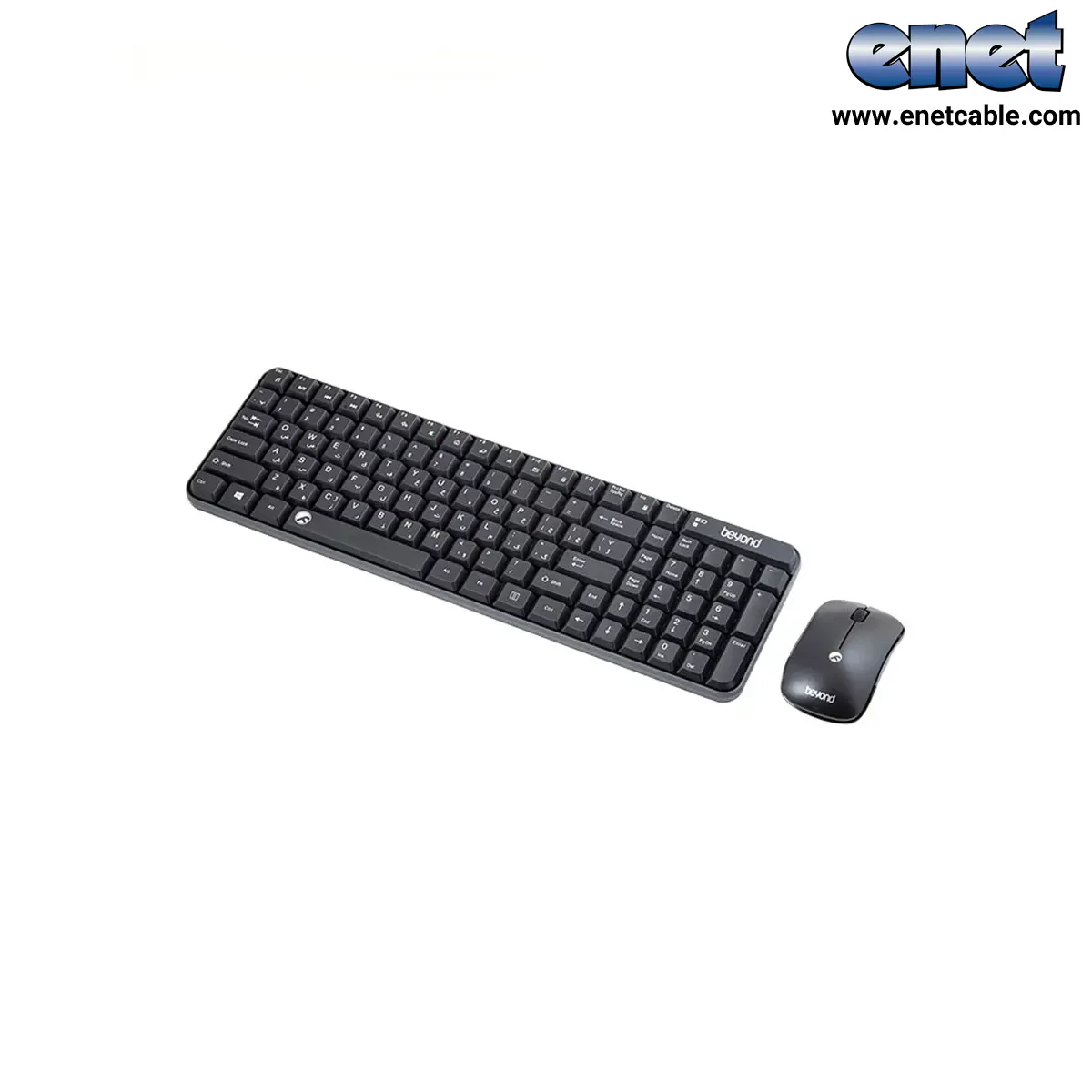 کیبورد و موس بی سیم BMK-2261 مشکی بیاند/BEYOND - Image 3