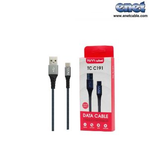 کابل شارژر و دیتا type-c تسکو مدل TC C191