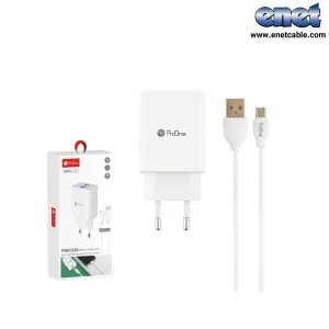 شارژر دیواری پرووان مدل PWC525 به همراه کابل MicroUSB