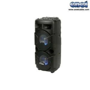 اسپیکر چمدانی بلوتوثی رم و فلش خور Vanmaax MAX-250 همره با میکروفون