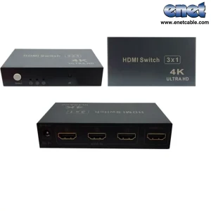 سوئیچ ۳ پورت HDMI-4K باریموت ای نت