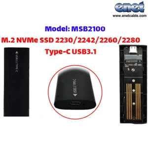 باکس هارد M.2 NVMe Type-c USB3.1 مدل MSB2100-TP06