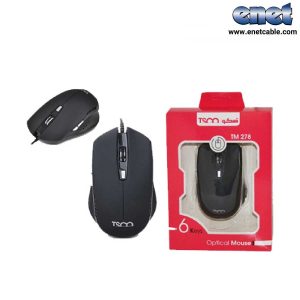 موس باسیم ۶کلید دار تسکو مدل TM-278