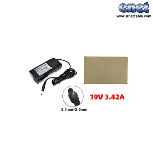 شارژر لپ تاپ ASUS ۱۹V---3.42A(سوکت ۵٫۵mm*2.5mm)