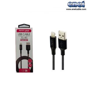 کابل شارژ و دیتای آیفون تسکو مدل TC I601