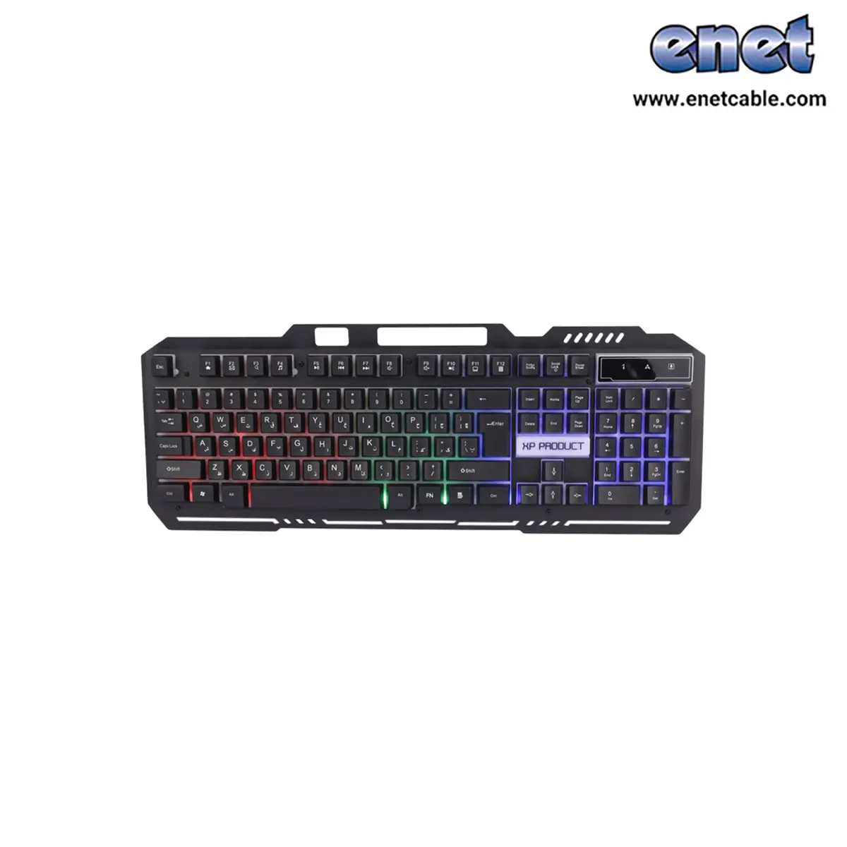 کیورد و موس گیمینگ ایکس پی بک لایت دار XP-11400 - Image 3