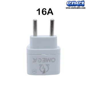 تبدیل ۳ به ۲ برق ۱۶ آمپر  امگا/OMEGA