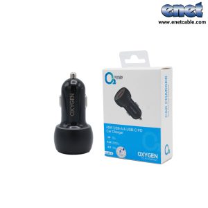 شارژر فندکی ۲۵ وات OXYGEN-AC-15