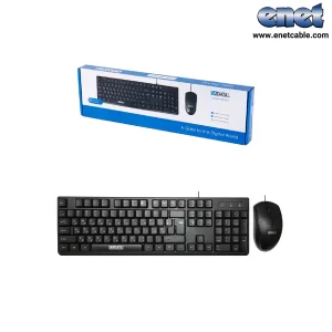 کیبورد و موس سیم دار SADATA مدل SK-1301