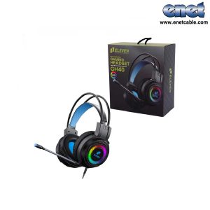 هدست گیمینگ سیم دارGH40 الون/ELEVEN
