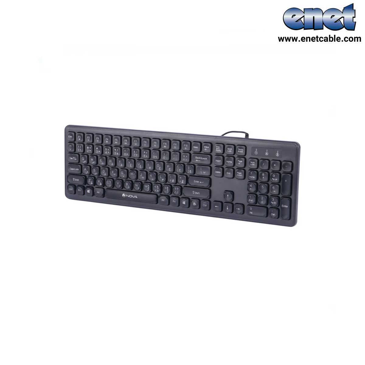 کیبورد با سیم نووا NOVA NK-101 - Image 5