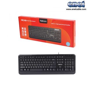 کیبورد با سیم هترون HATRON HK240