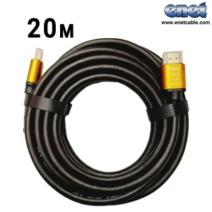 کابل HDMI ورژن ۲ متراژ ۲۰ متری رویال(۴K)  پک نایلونی