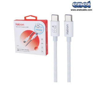 کابل شارژ دو سر تایپ سی هترون ۶۵ وات - HATRON-605
