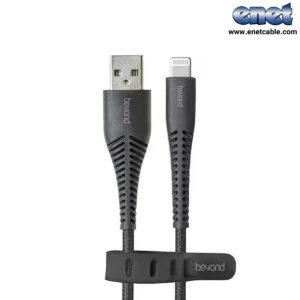 کابل شارژ آیفون  BA-301کابل کنفی بیاند/BEYOND (رنگ بندی)
