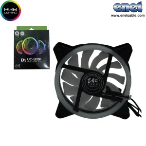 فن کیس ۱۲*۱۲گیمینگ  UCTECH-F120 RGB