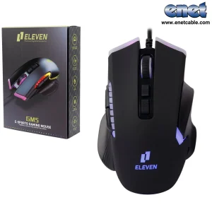 موس سیم دار گیمینگ GM5 الون/ELEVEN
