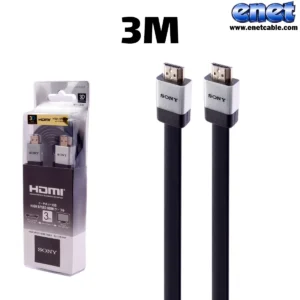 کابل فلت طرح Hdmi 3m SONY