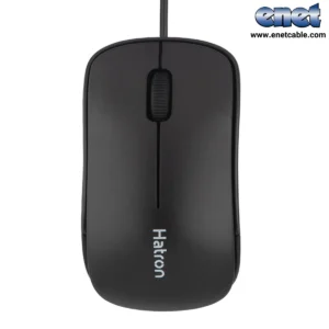 موس سیم دار و بی صدا HM408SL  هترون/HATRON
