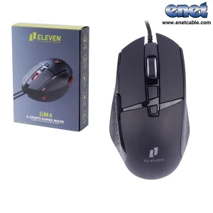 موس سیم دار گیمینگ GM4  الون/ELEVEN
