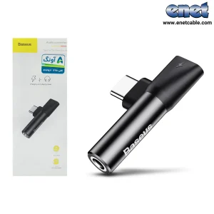 تبدیل ۱به ۲ Type-C به Type-C و جک ۳٫۵ میلی متری CATL41 (توضیحات حتما خوانده شود) باسئوس/BASEUS