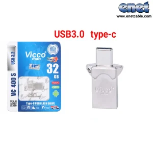 فلش ۳۲ گیگ OTG-TYPE-C USB3.2 VC-400S ویکو/VICCO
