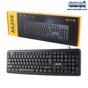 کیبورد سیم دار AK-209 آئولا/AULA