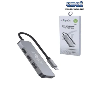 هاب تایپ سی RHC10 رویال/ROYAL