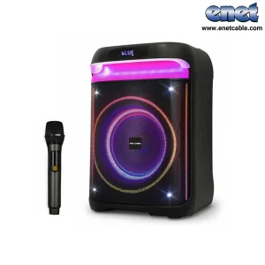 اسپیکر چمدانی + میکروفون و ریموت کنترل MR880 مچر/MACHER