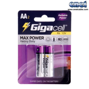 باتری قلم ۲تایی مکس پاور گیگاسل/GIGACELL