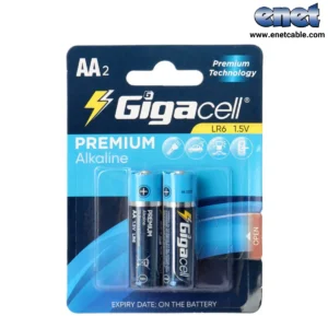 باتری قلم ۲تایی پریمیوم آلکالاین  گیگاسل/GIGACELL