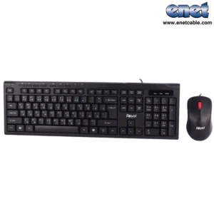 کیبورد و موس سیم دار RK720 رویال/ROYAL