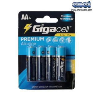 باتری قلم ۴تایی پریمیوم آلکالاین  گیگاسل/GIGACELL