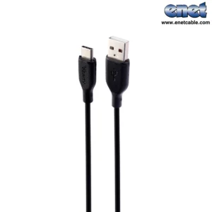 کابل شارژر تایپ سی CB 3147 T وریتی/VERITY (مشکی-سفید)