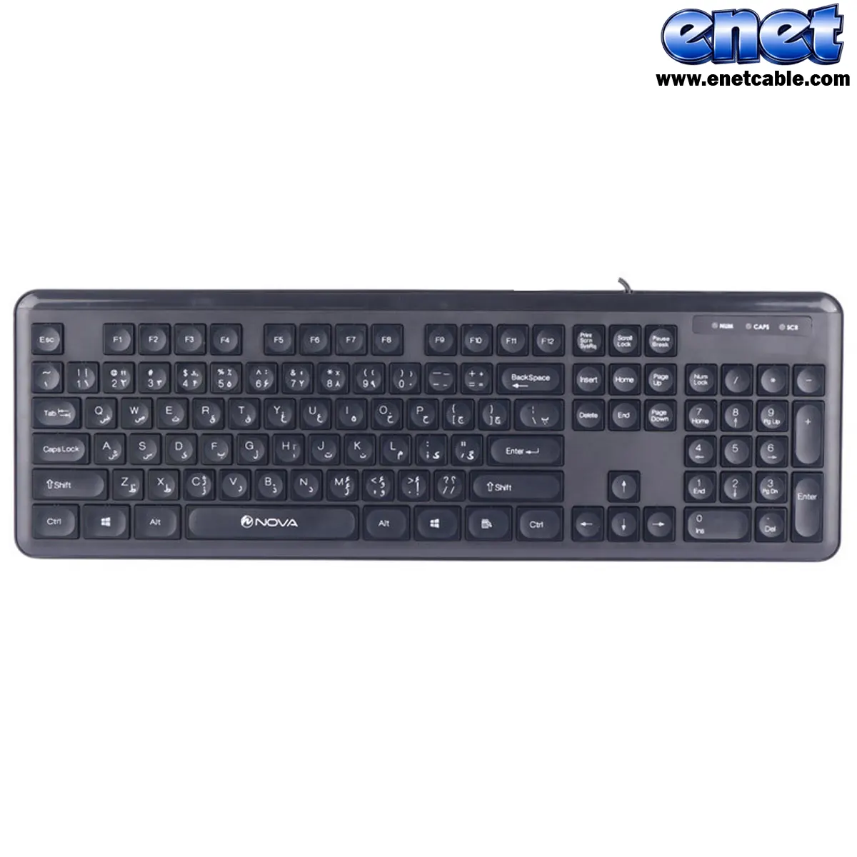 کیبورد سیم دار NK-102 نوا/NOVA