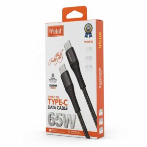 کابل دوسر تایپ سی ۶۵W DC10  ویلوت/WELOT