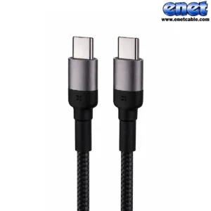 کابل شارژ دوسر تایپ سی ۱متری LX1 66w اکسیژن/OXYGEN