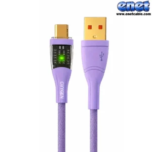 کابل شارژ میکرو ۱متری LX24 3A اکسیژن/OXYGEN